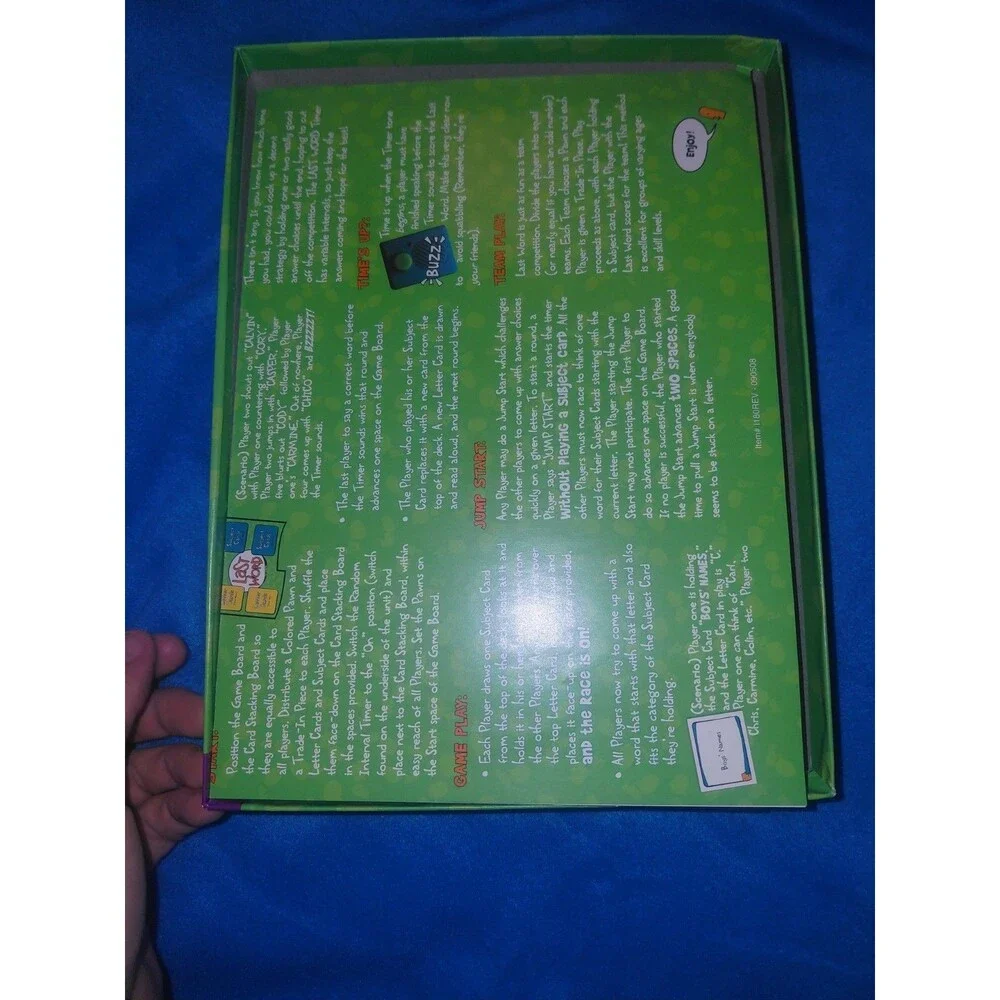 Last Word Board Game by Buffalo Games 2008 With All Pieces Included